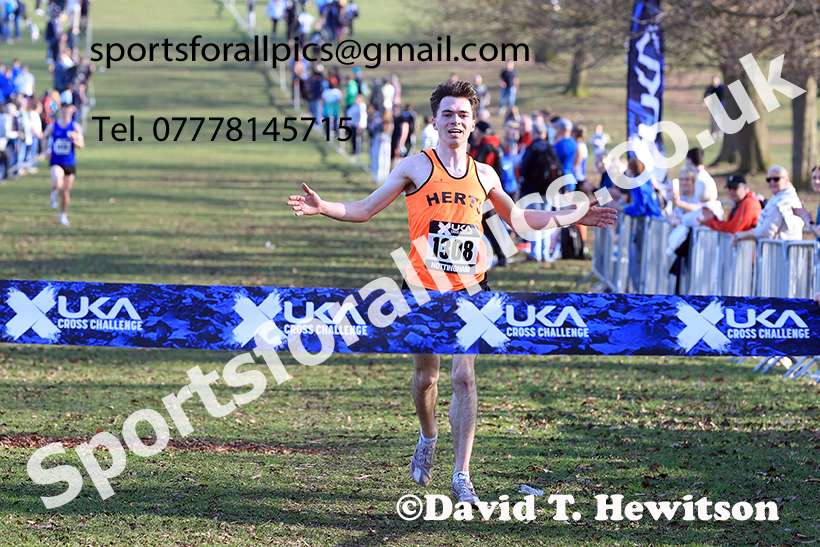 Senior mens 2025 UK CAU Inter Counties Cross Country Champs., Wollaton Park, Nottingham. Photo: David T. Hewitson/Sports for All Pics